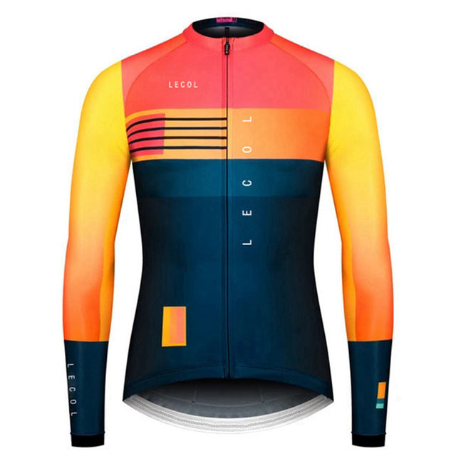 Autumn full sleeve cycling jersey wear cycling jersey
